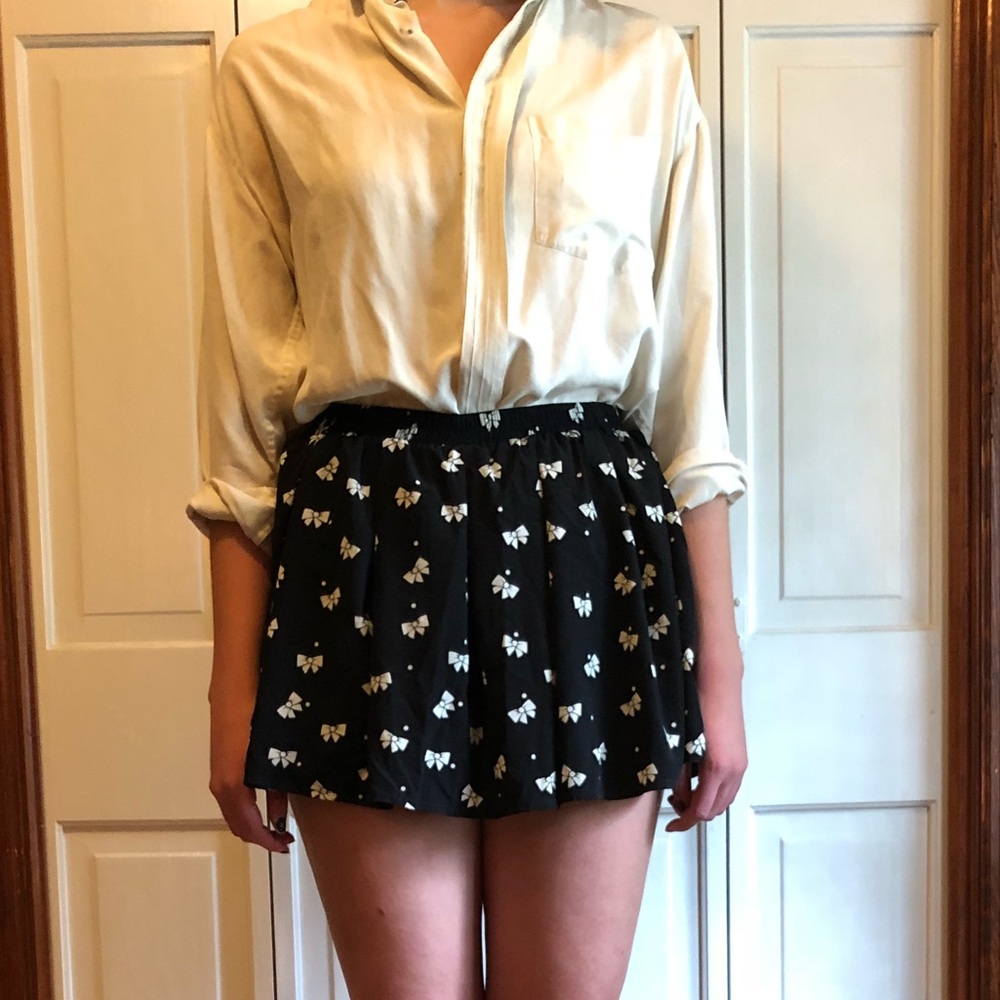 Forever21 Bow Skirt